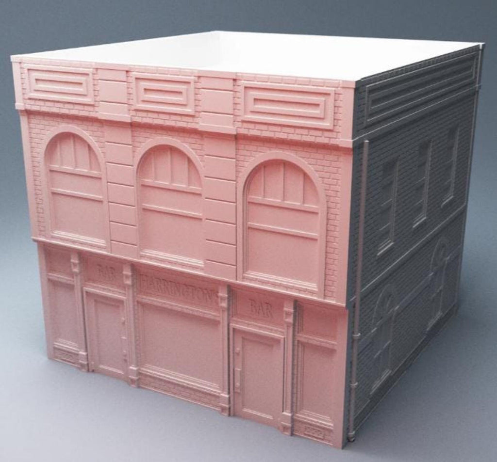 Urban Harringtons Bar Building – Modern City Building for MCP – Corvus Games Terrain