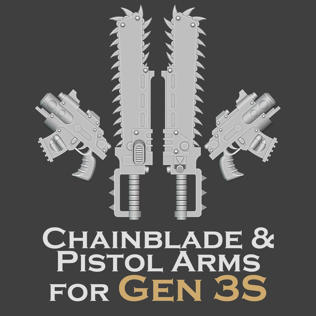 Gen 3 - ChainBlade and pistols