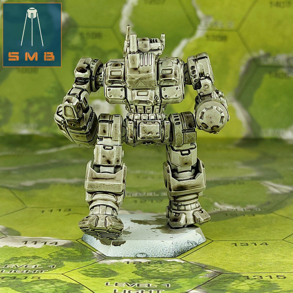 Highlander | Sir Mortimer Bombito | American Mecha | Compatible with BT and other 6mm Tabletop Wargames