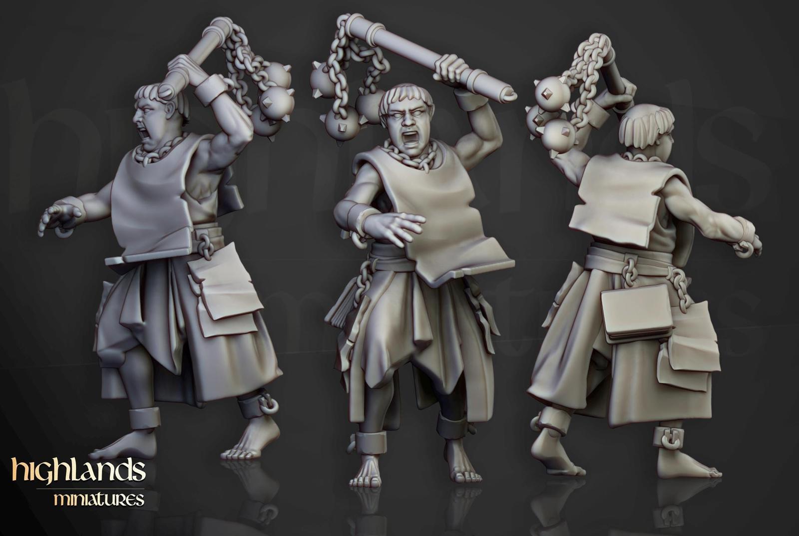 Fanatical zealots | Highlands miniatures