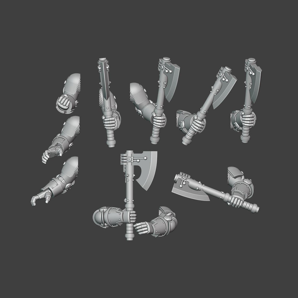 Gen 3 - Power Axe arms