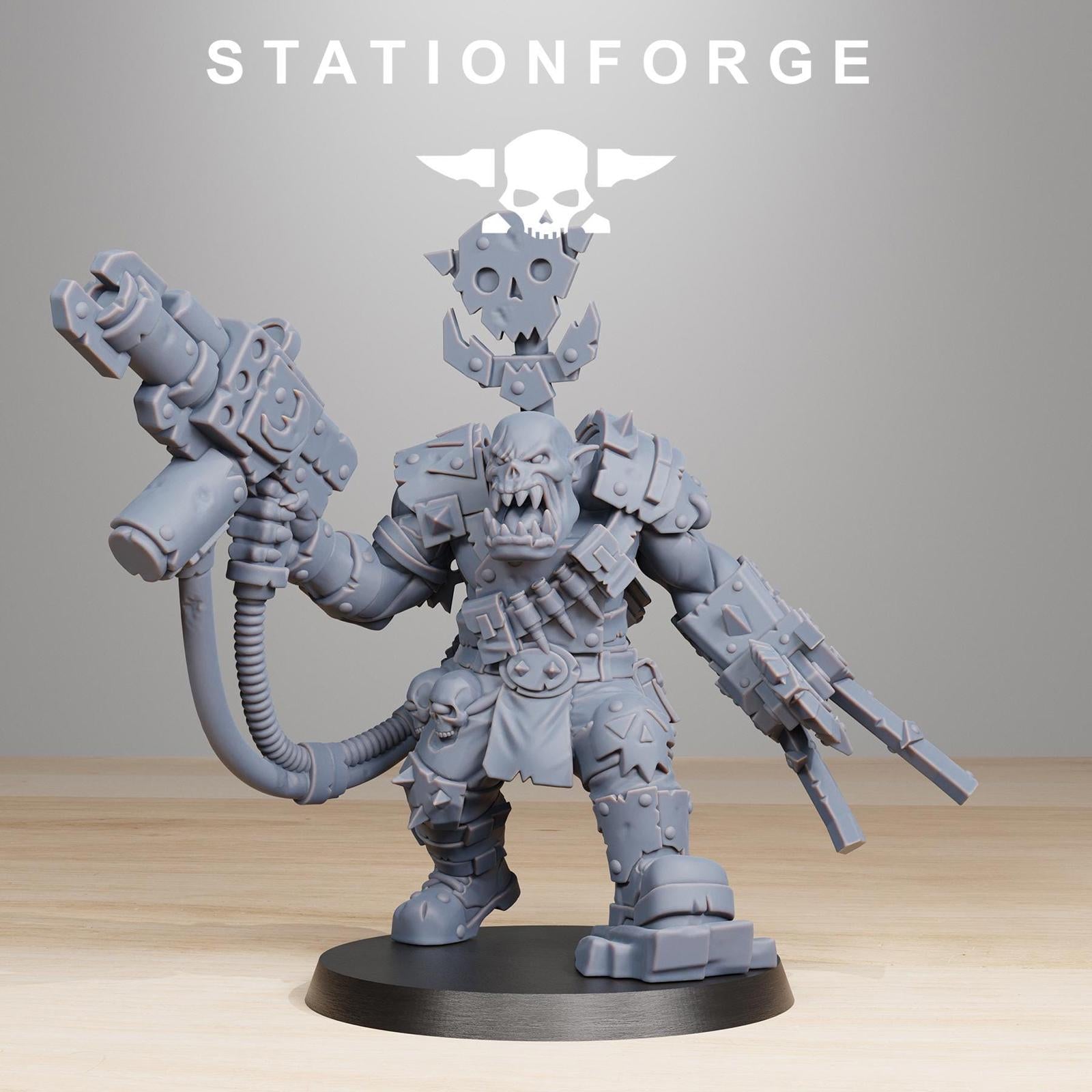 Station Forge Orkaz BlackSkull minitures