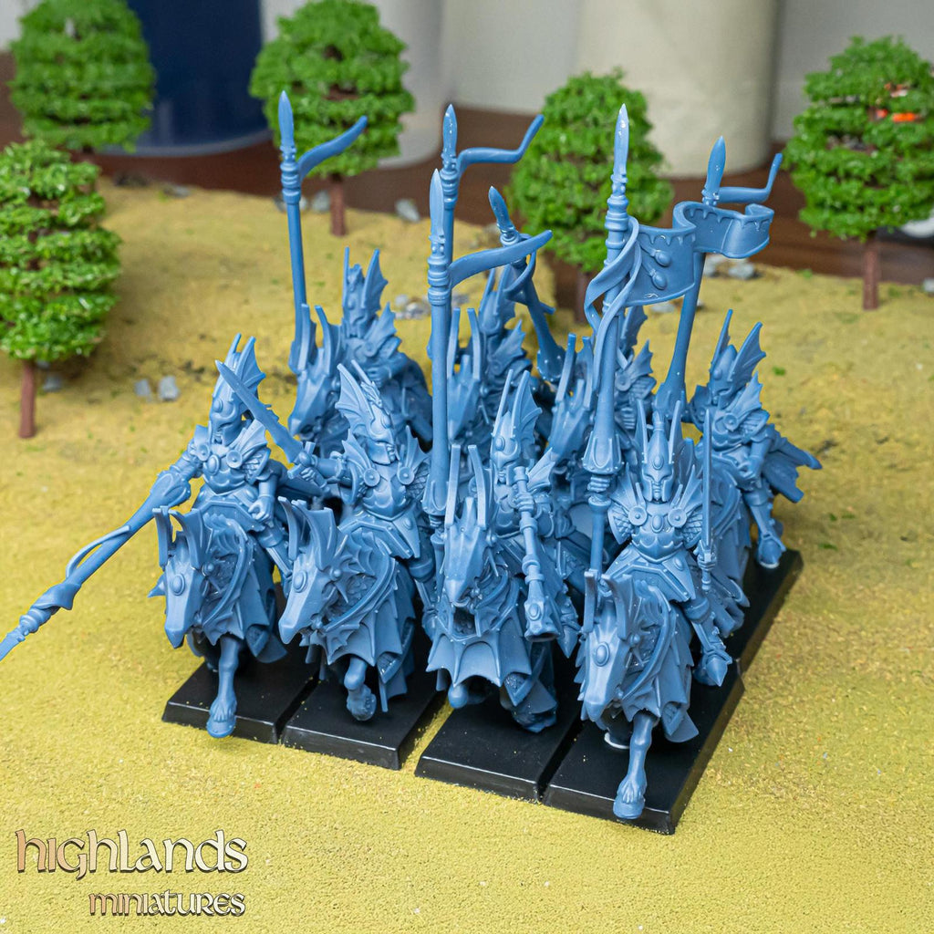 Aegean Elves Dragon Knights - Highlands Miniatures