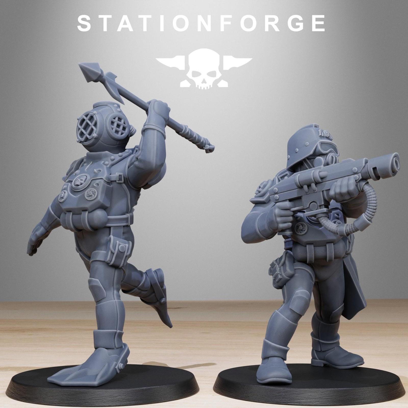 Grim Guard Divers - set of 10