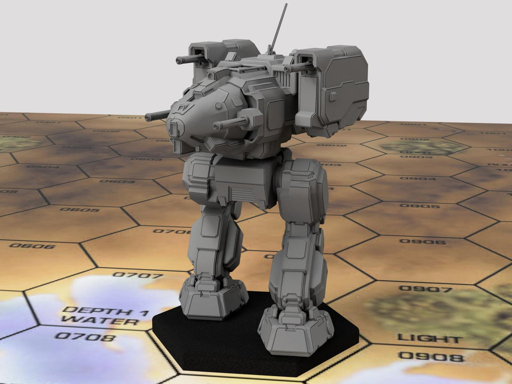 Stalker STK-WU War Emu | Special Variant by Syllogy | American Mecha | Compatible with BT and other 6mm Tabletop Wargames