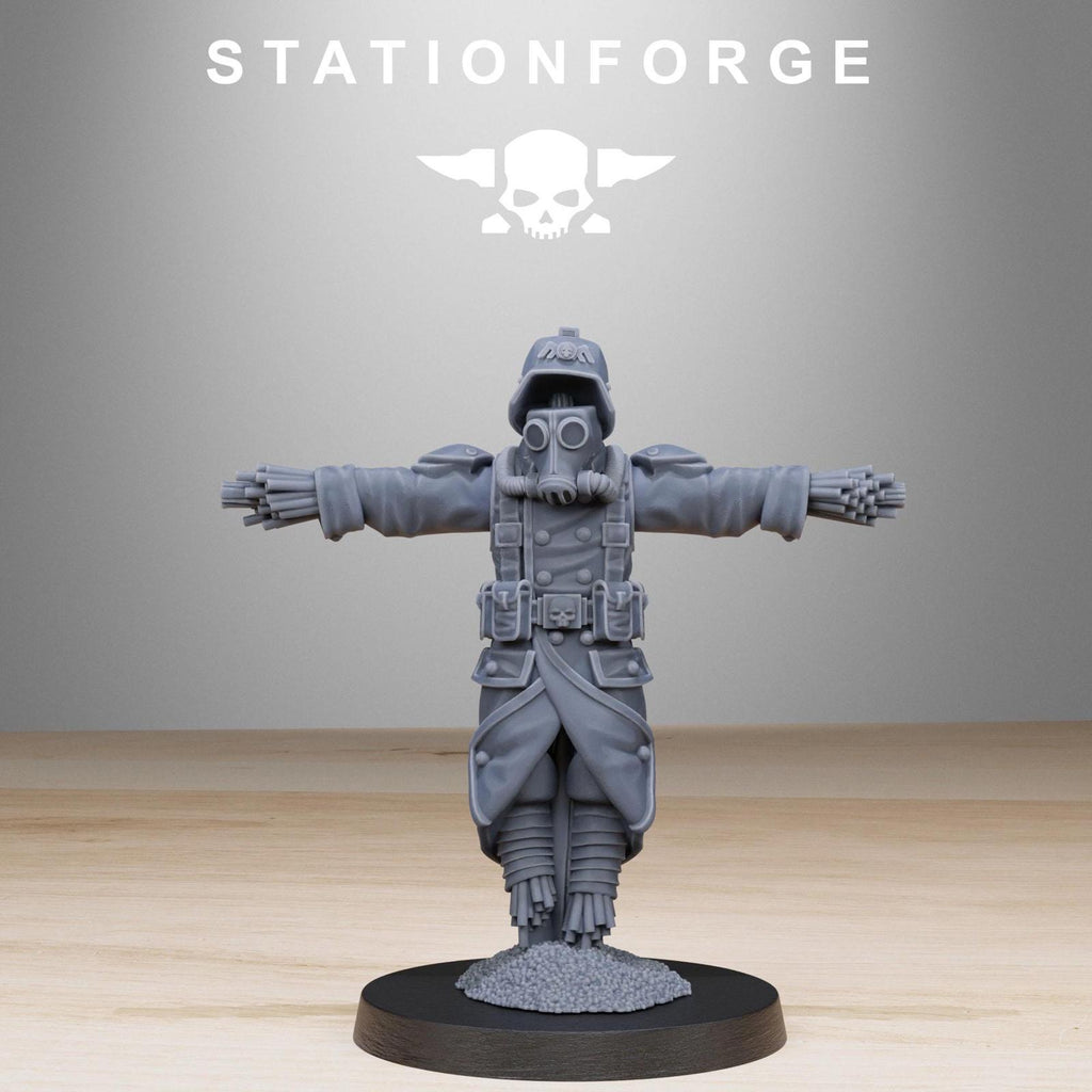 Grim Guard Scarecrows - set of 6