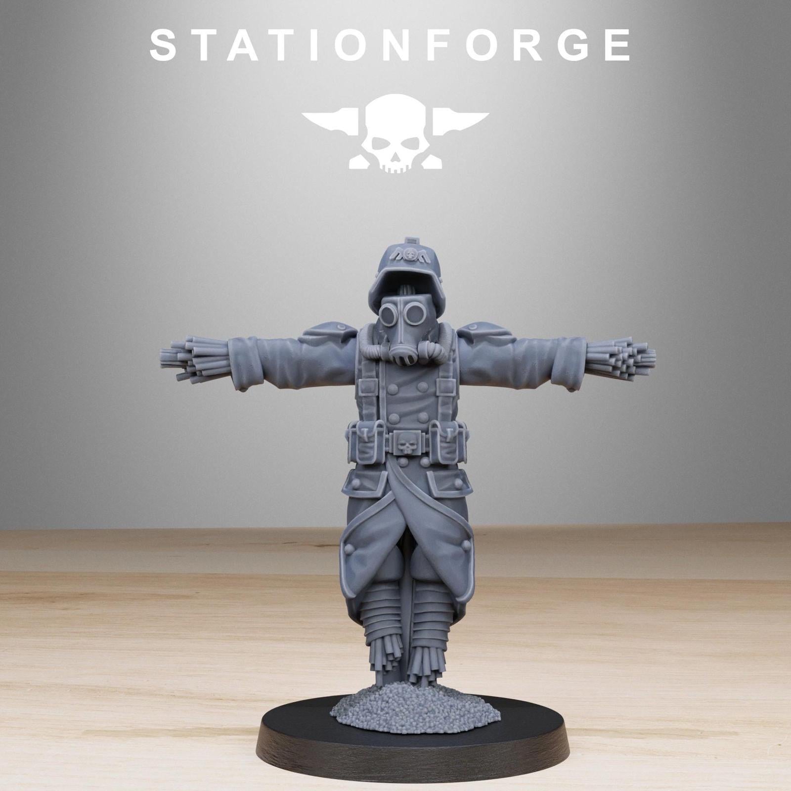 Grim Guard Scarecrows - set of 6