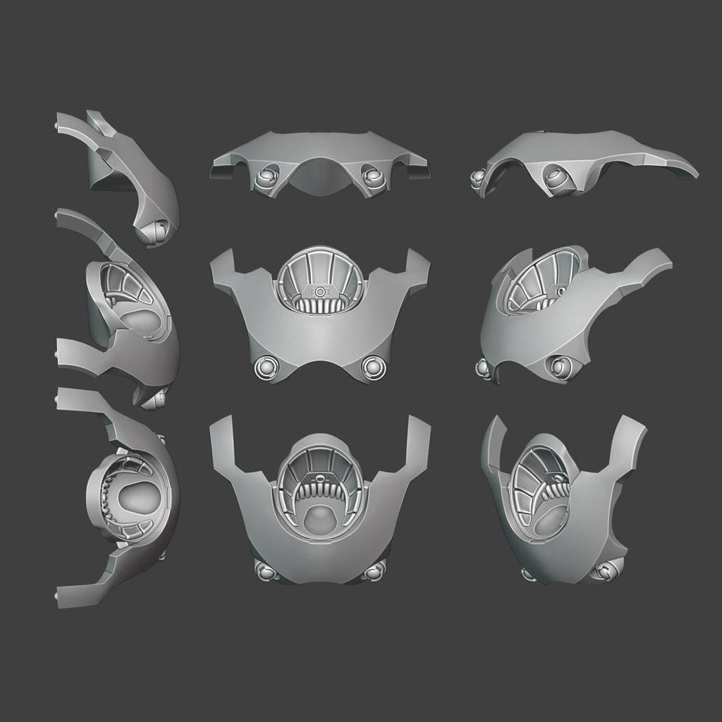 Saturn exterminator Plain Torso Plates