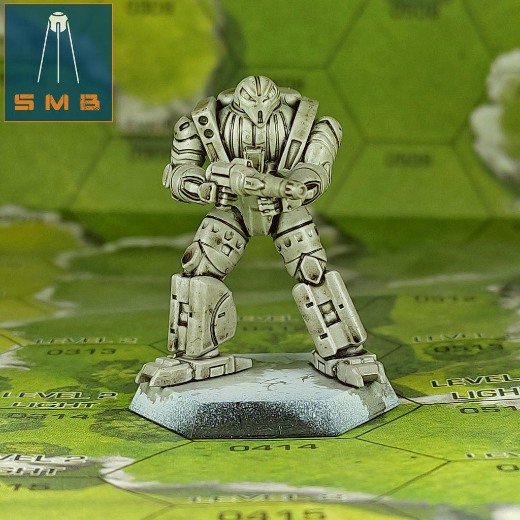 Parash | Sir Mortimer Bombito | American Mecha | Compatible with BT and other 6mm Tabletop Wargames