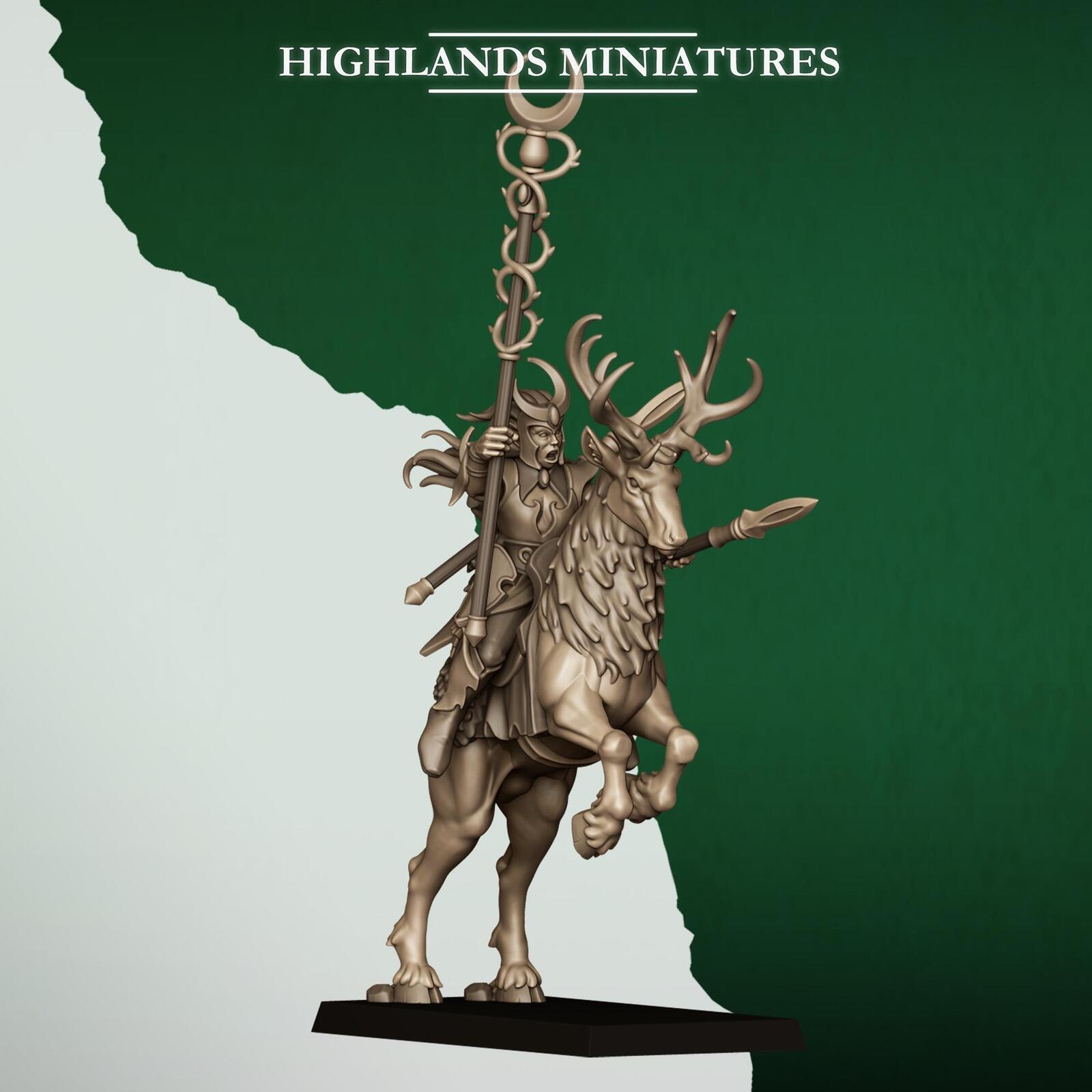 Feral Elves Moonlight Sisters | Highlands Miniatures
