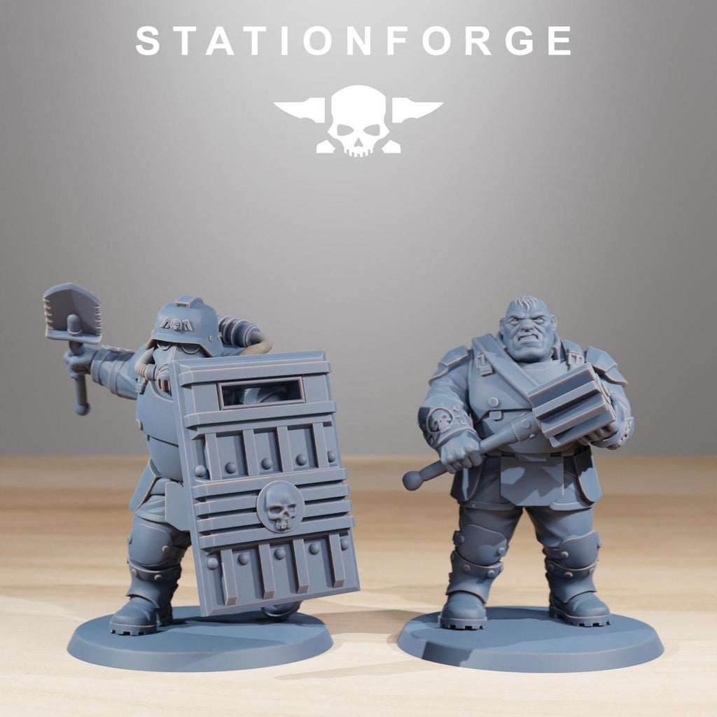 Grim Guard Mutant Squad - set of 10