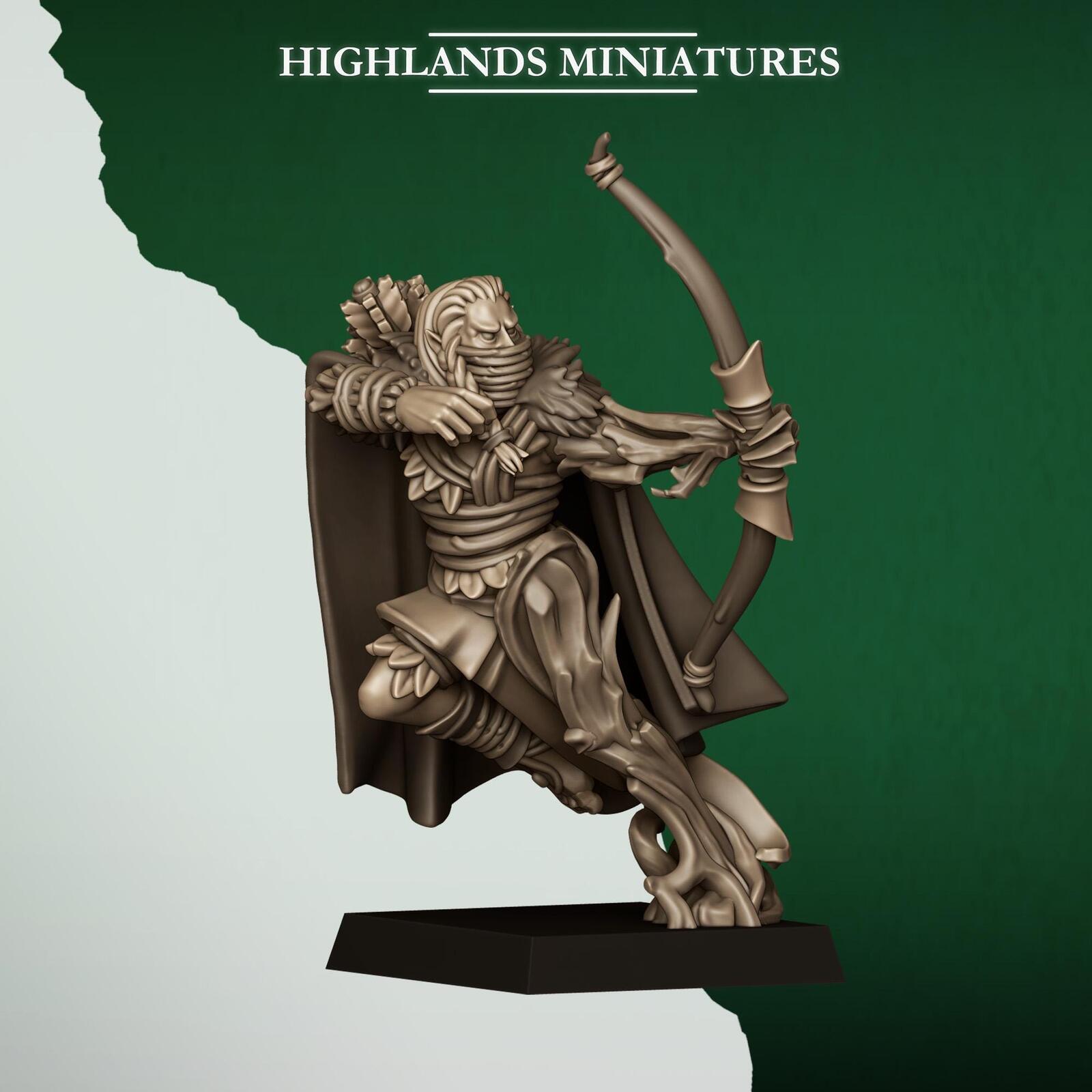 Feral Elves Scouts | Highlands Miniatures