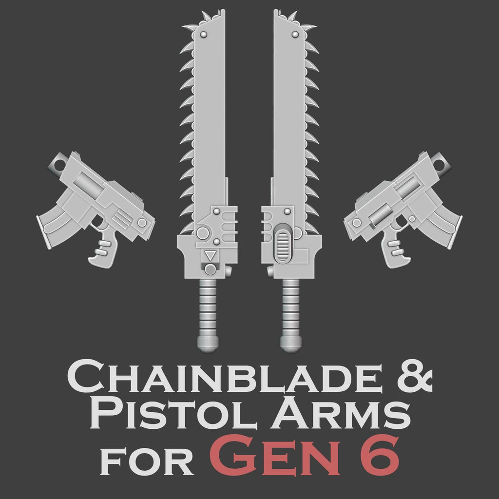 Gen 6 - Chainblade and Pistols