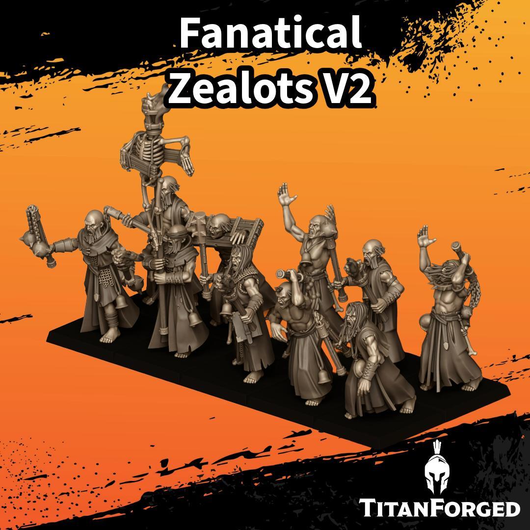 Fanatical zealots V2 | Highlands miniatures
