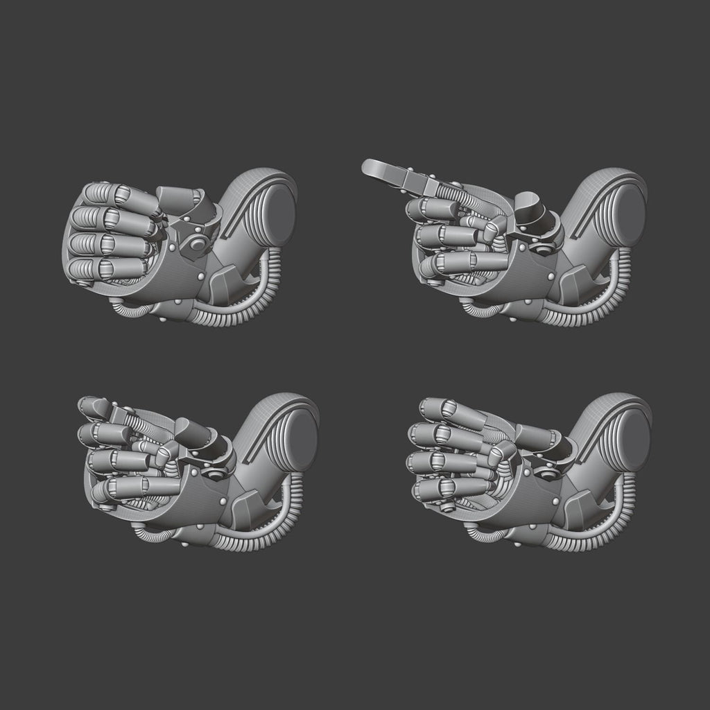 Gen 6 - Power Fist Arms "Tyrant Type"