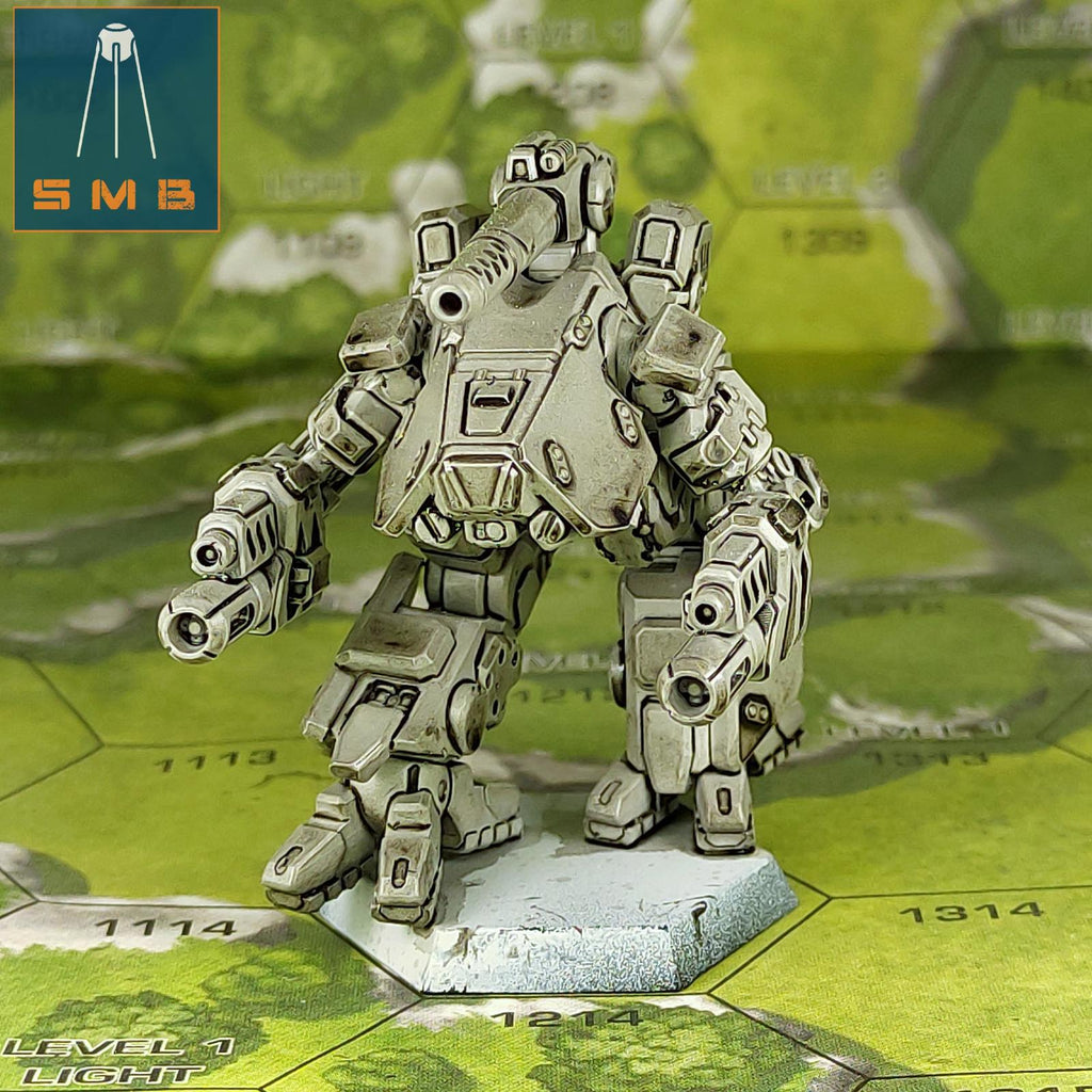 Marauder II | Sir Mortimer Bombito | American Mecha | Compatible with BT and other 6mm Tabletop Wargames