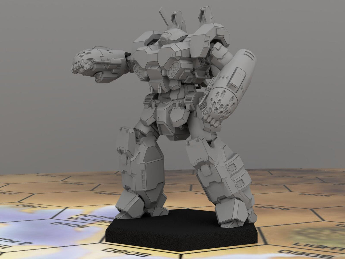 Crusader 3R | New Sculpt by Syllogy | American Mecha | Compatible with BT and other 6mm Tabletop Wargames