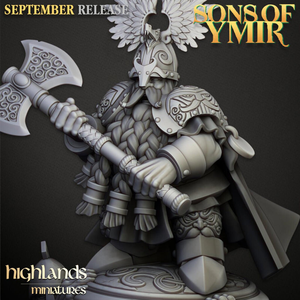 King Ulric of Thrymheim - Highlands Miniatures
