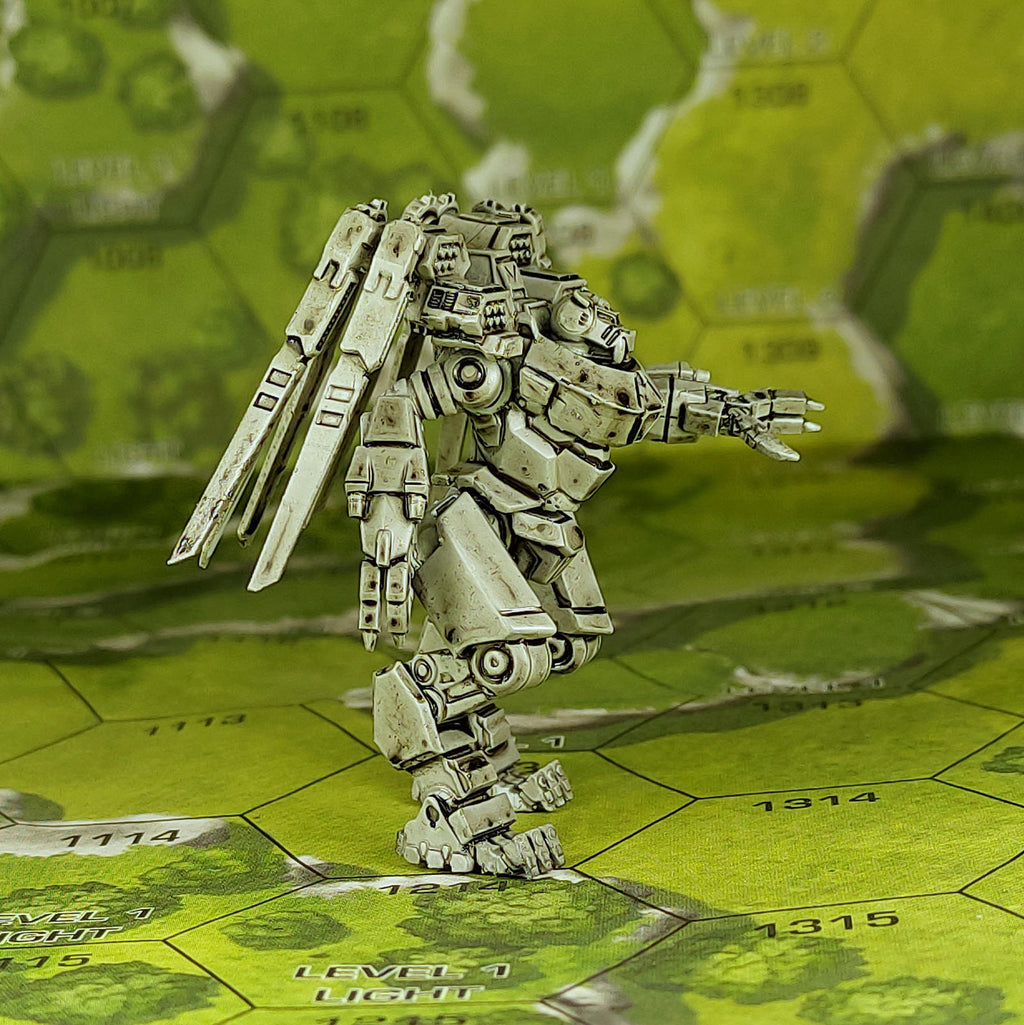 Jade Hawk 4 Sabretooth (XTRO Project Zhukov) | Sir Mortimer Bombito | American Mecha | Compatible with BT and other 6mm Wargames