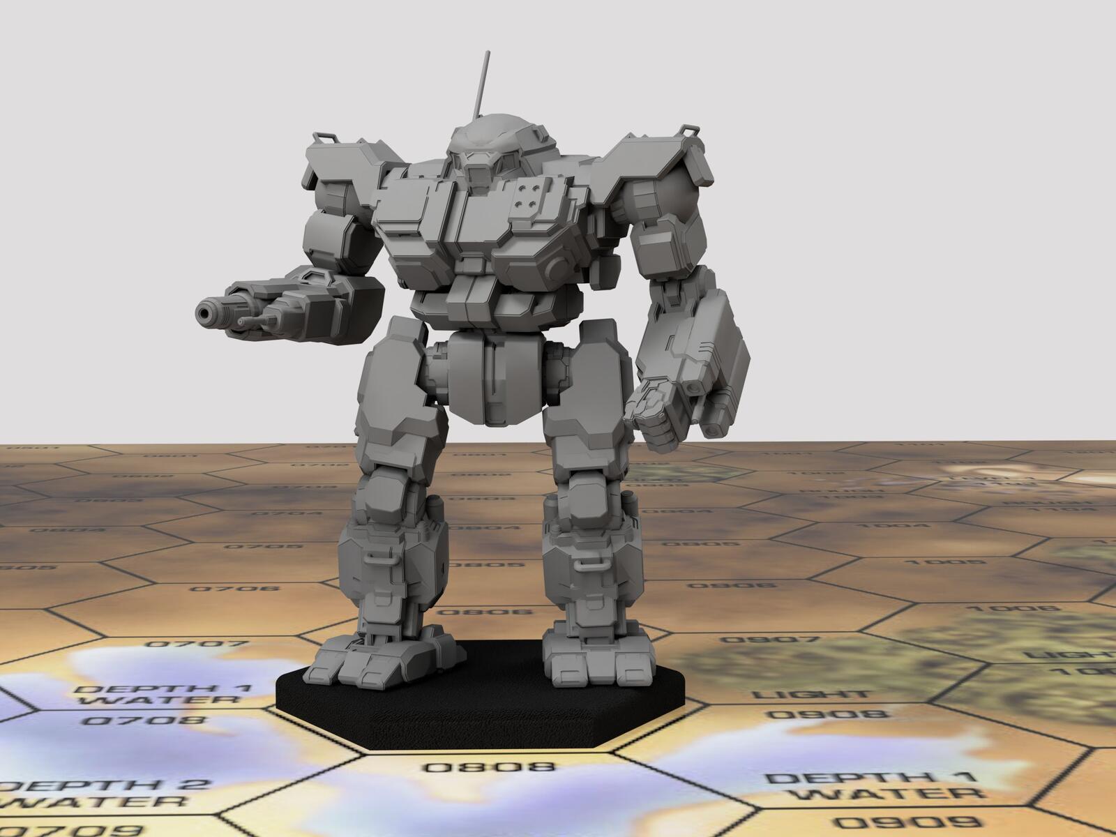Victor VTR-9A1 | Special Variant by Syllogy | American Mecha | Compatible with BT and other 6mm Tabletop Wargames