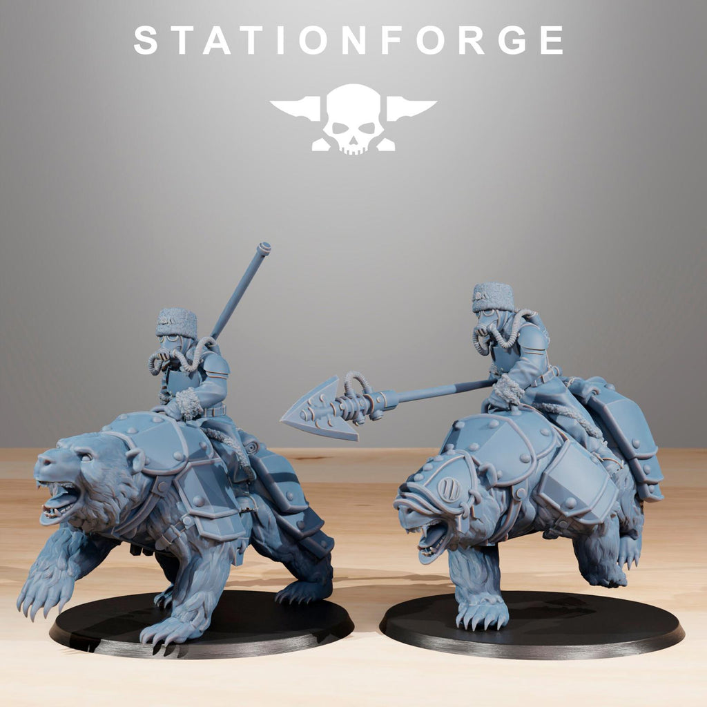 Grim Guard Bear Riders x 11