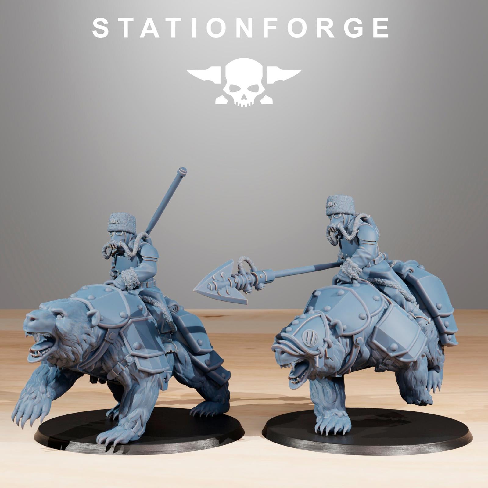 Grim Guard Bear Riders x 11