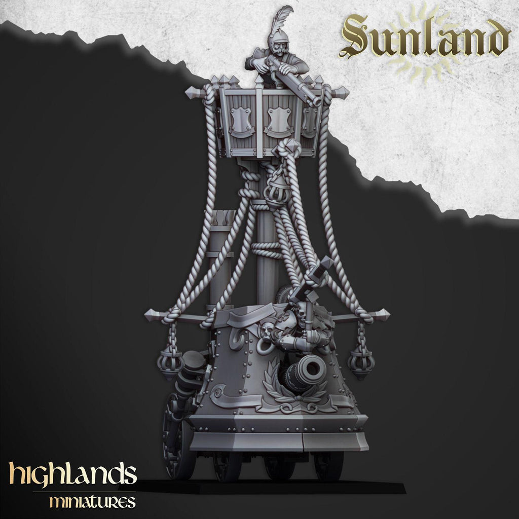 Sunland Ironclad Landship | Highlands Miniatures