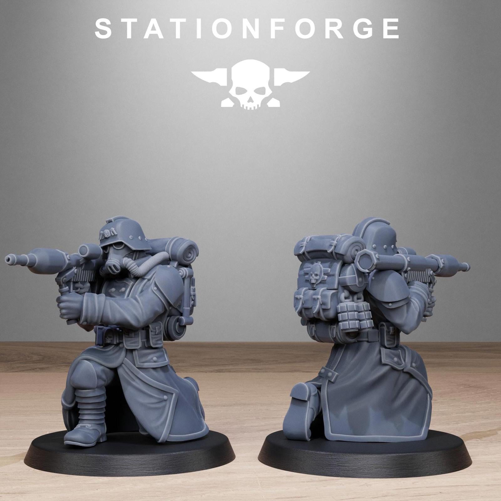 Grim Guard Rocketeers - set of 10