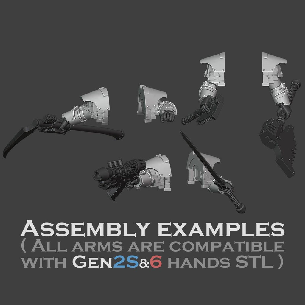 Exterminator Multi Pose Arms