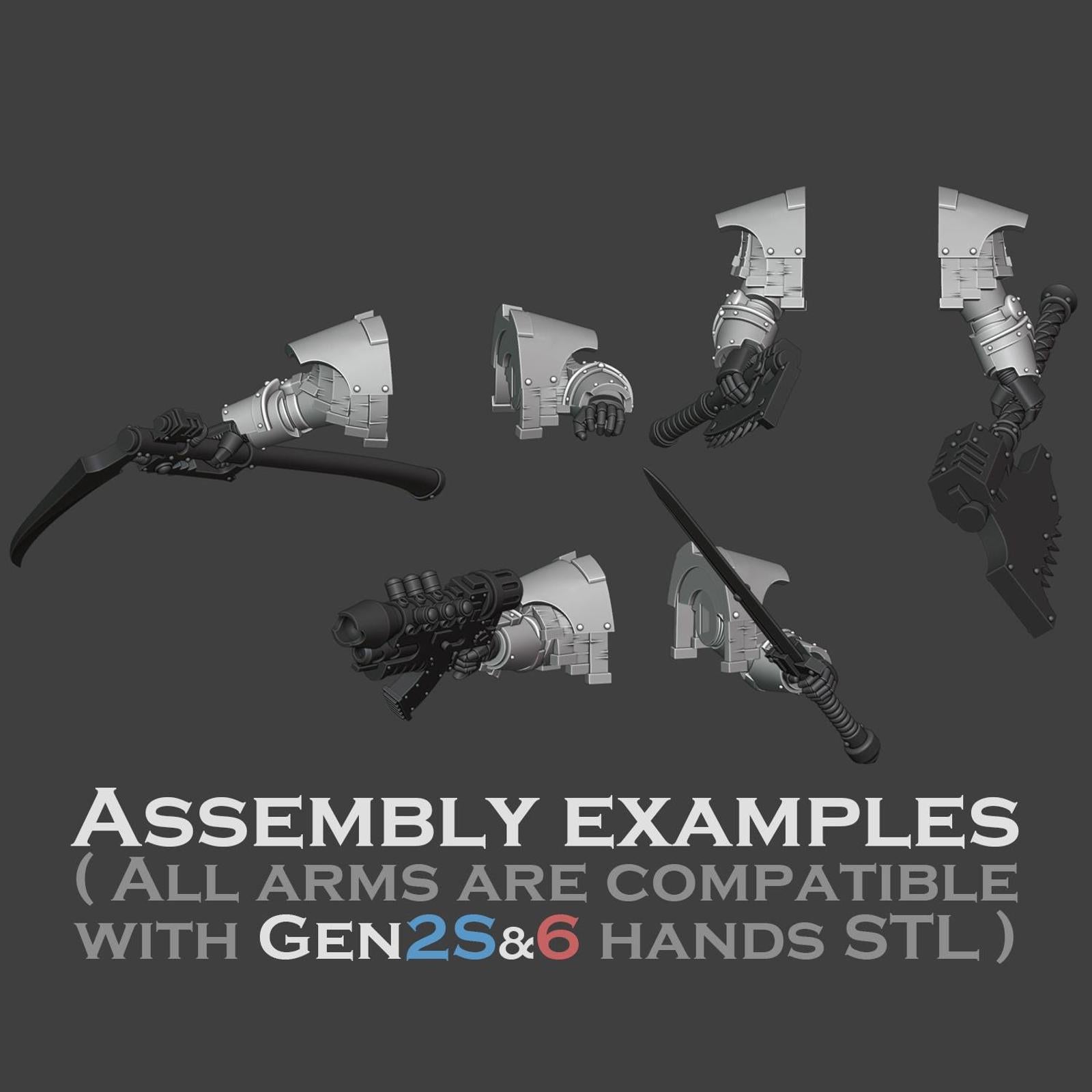 Exterminator Multi Pose Arms