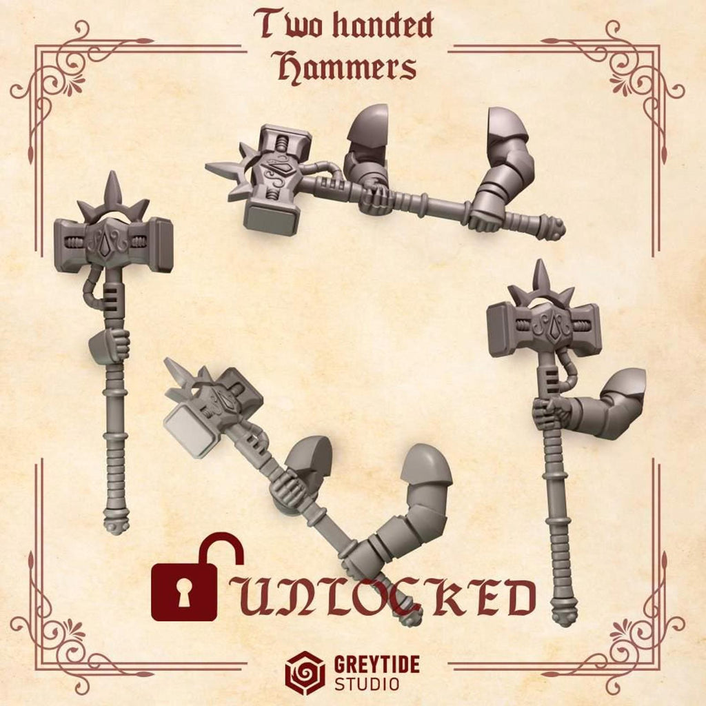 Crimson Lords 2-Hand Hammers