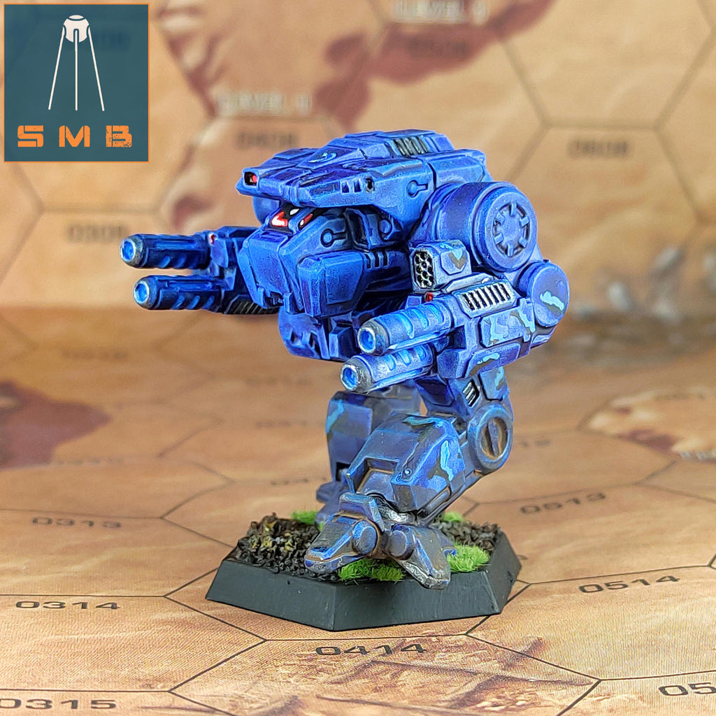 Warhawk (Masakari) | Sir Mortimer Bombito | American Mecha | Compatible with BT and other 6mm Tabletop Wargames