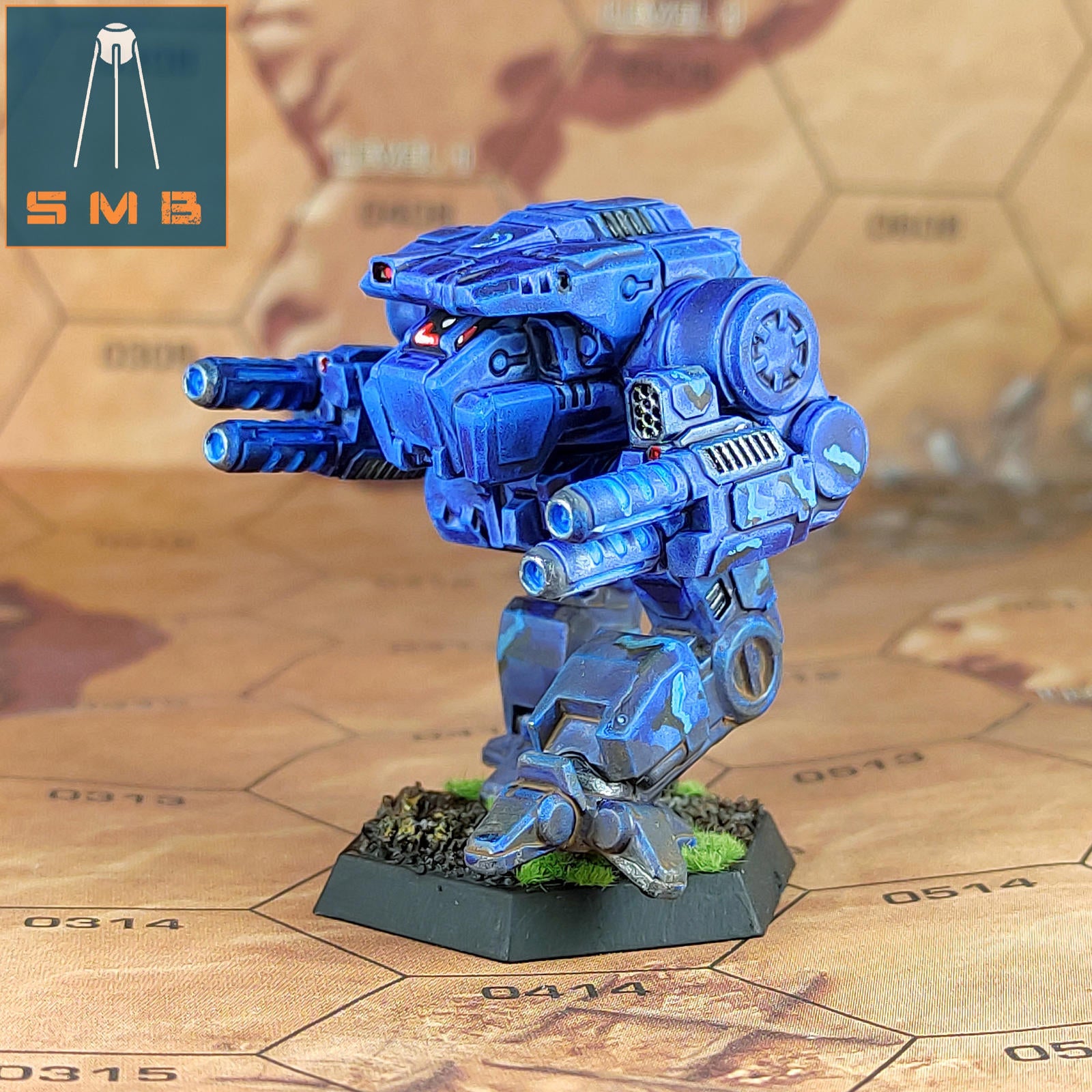 Warhawk (Masakari) | Sir Mortimer Bombito | American Mecha | Compatible with BT and other 6mm Tabletop Wargames