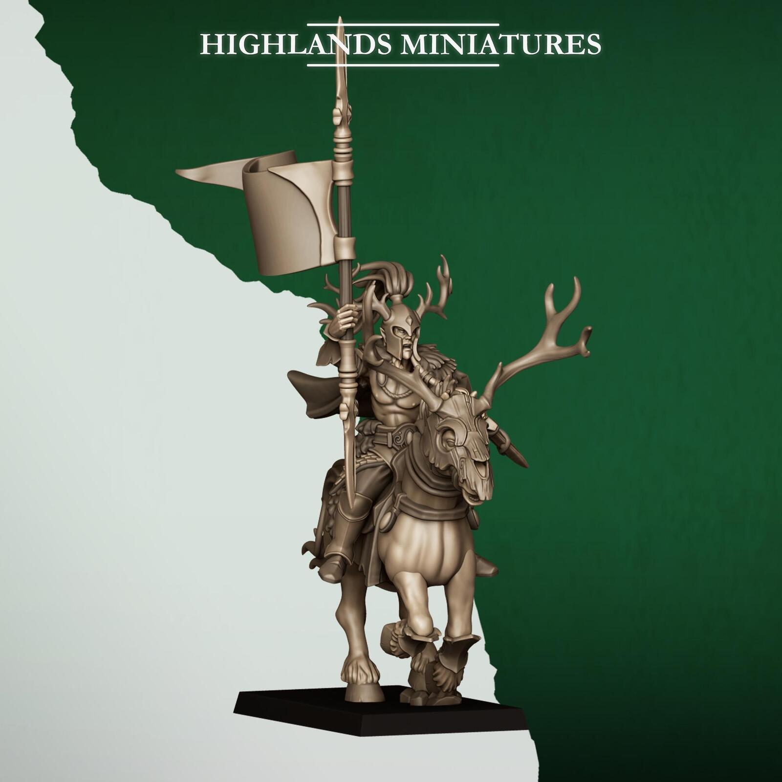 Feral Elves Forest Riders | Highlands Miniatures