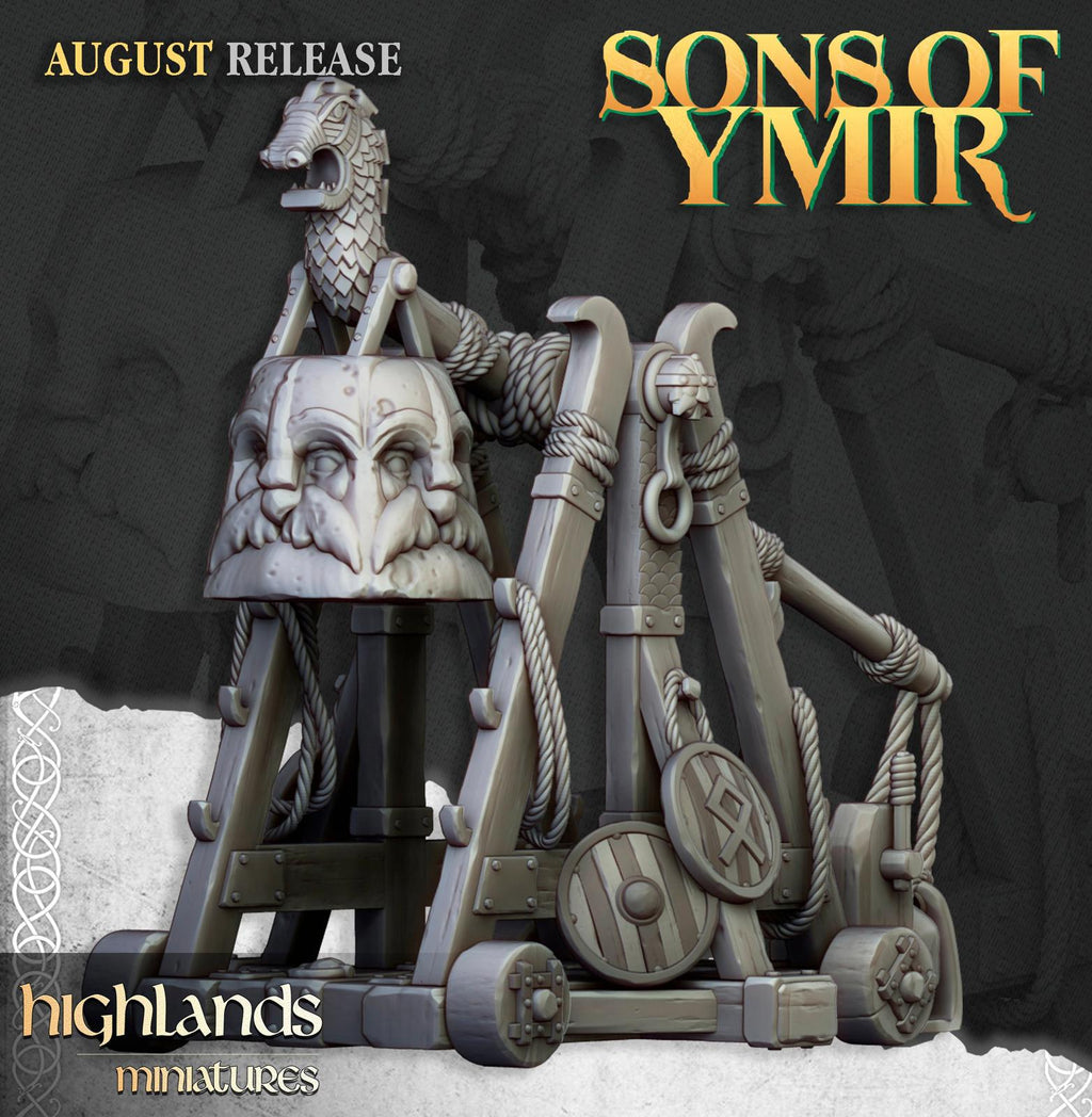 Dwarf Catapult - Highlands Miniatures