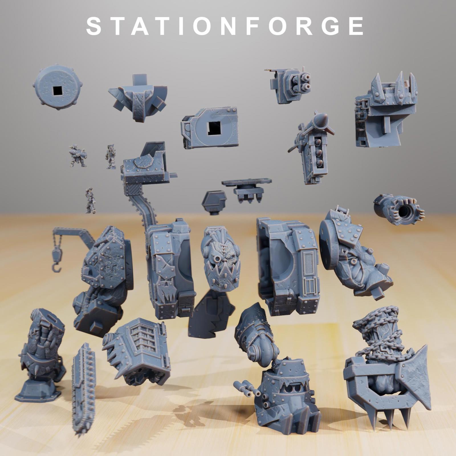 Station forge Orkaz Mega Steppa  (BIG BOY)