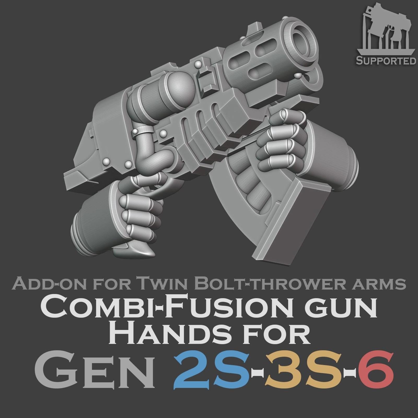 Gen 2/3/6 Combi Fusion Rivet Throwers Arms