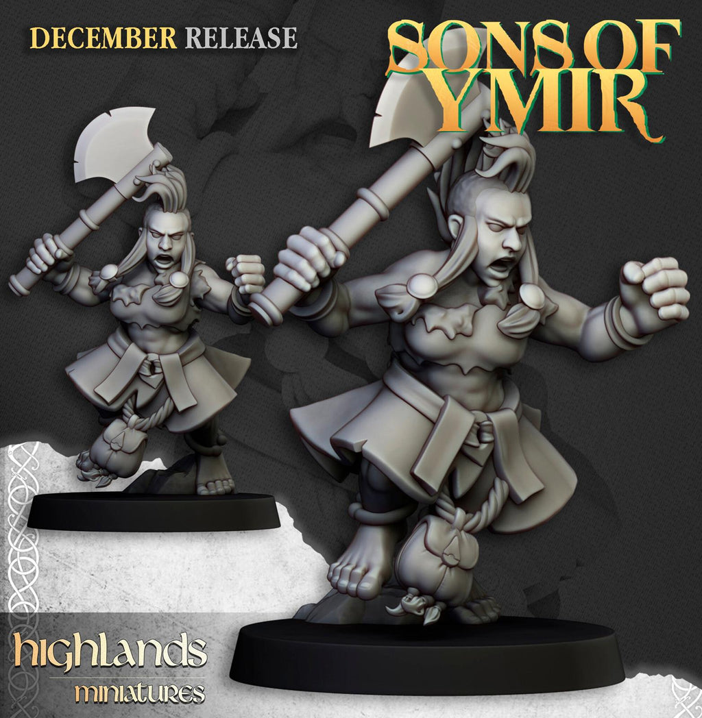 Death Seekers Dwarfs - Highlands Miniatures
