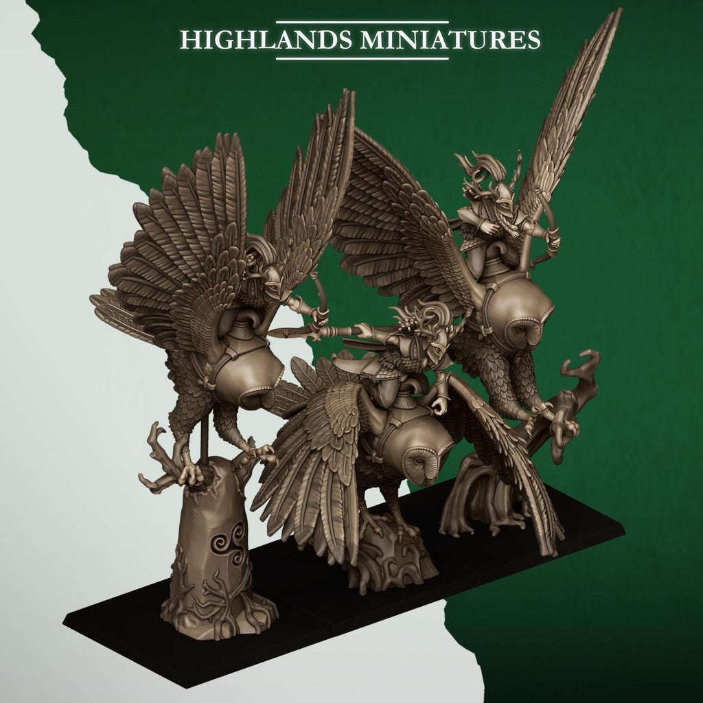 Feral Elves Great Owls Riders