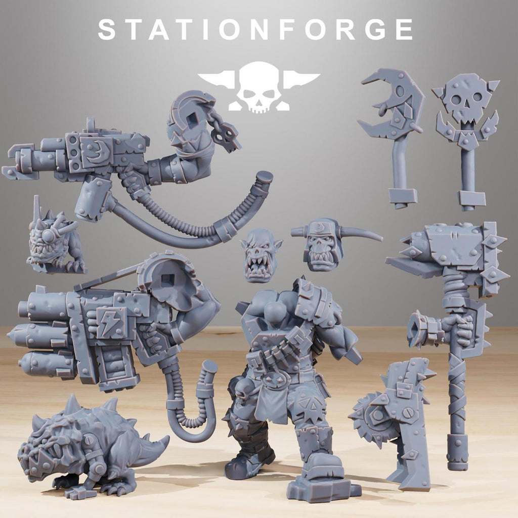 Station Forge Orkaz BlackSkull minitures
