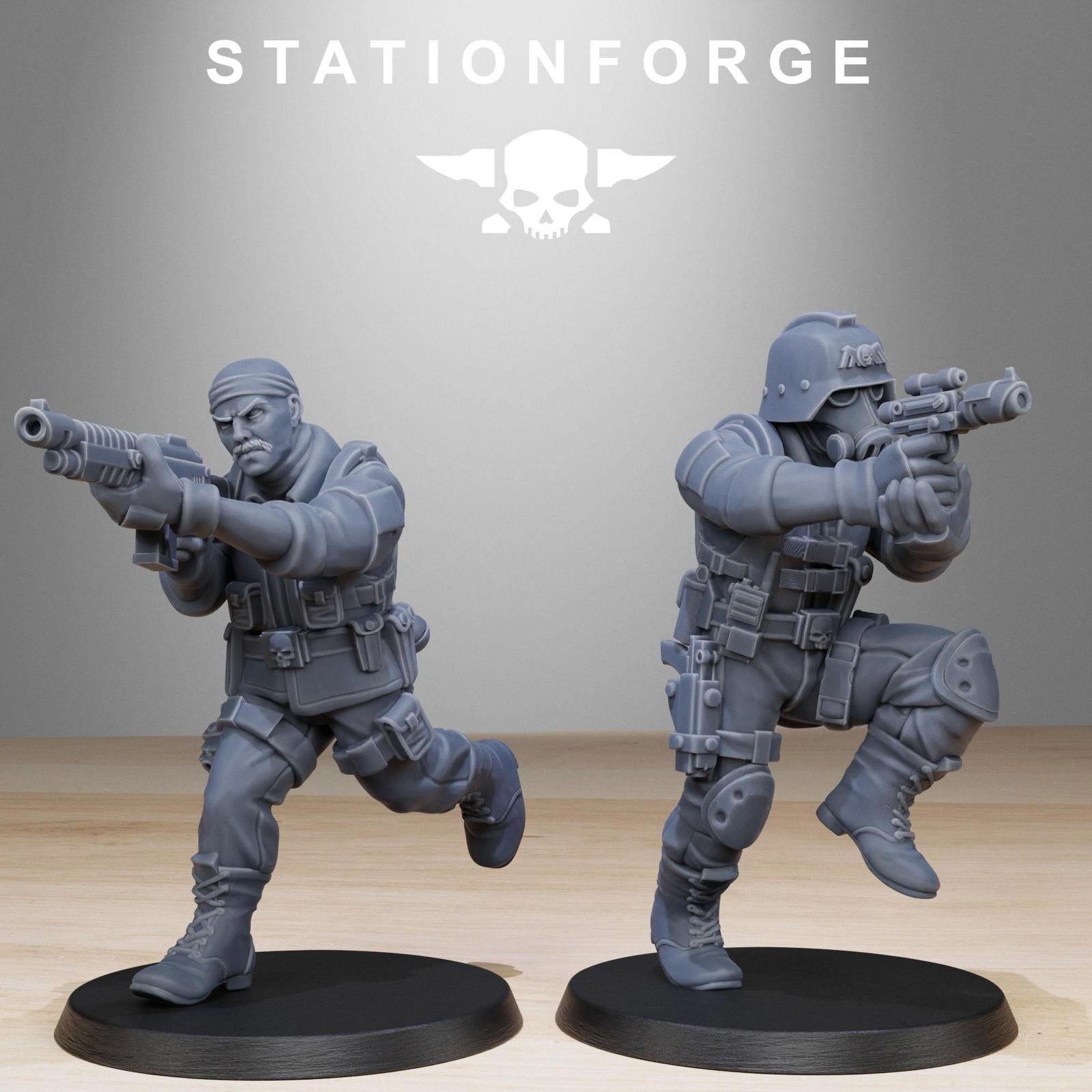 Grim Guard Counter Terrorists - set of 10