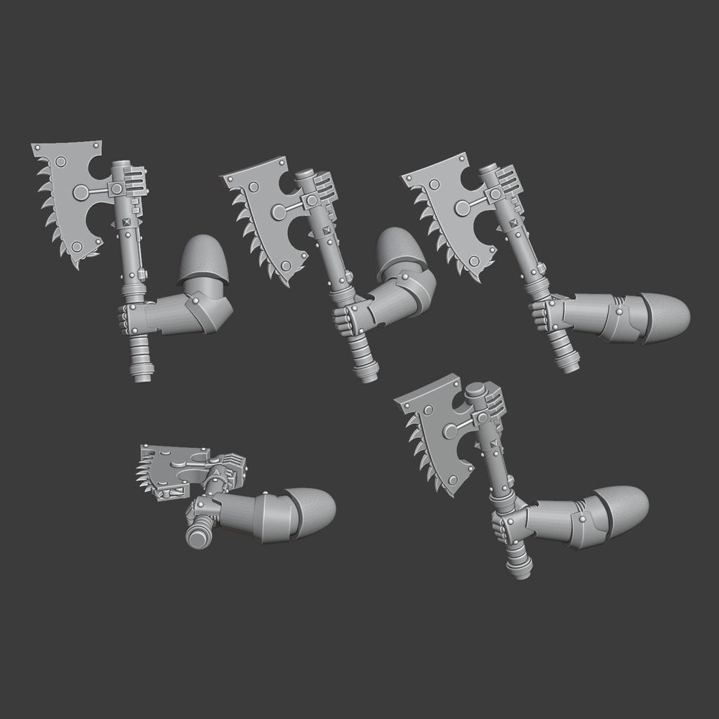Gen4 - Chain axe arms