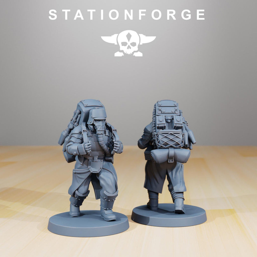 Grim Guard Armoured Squad (5)