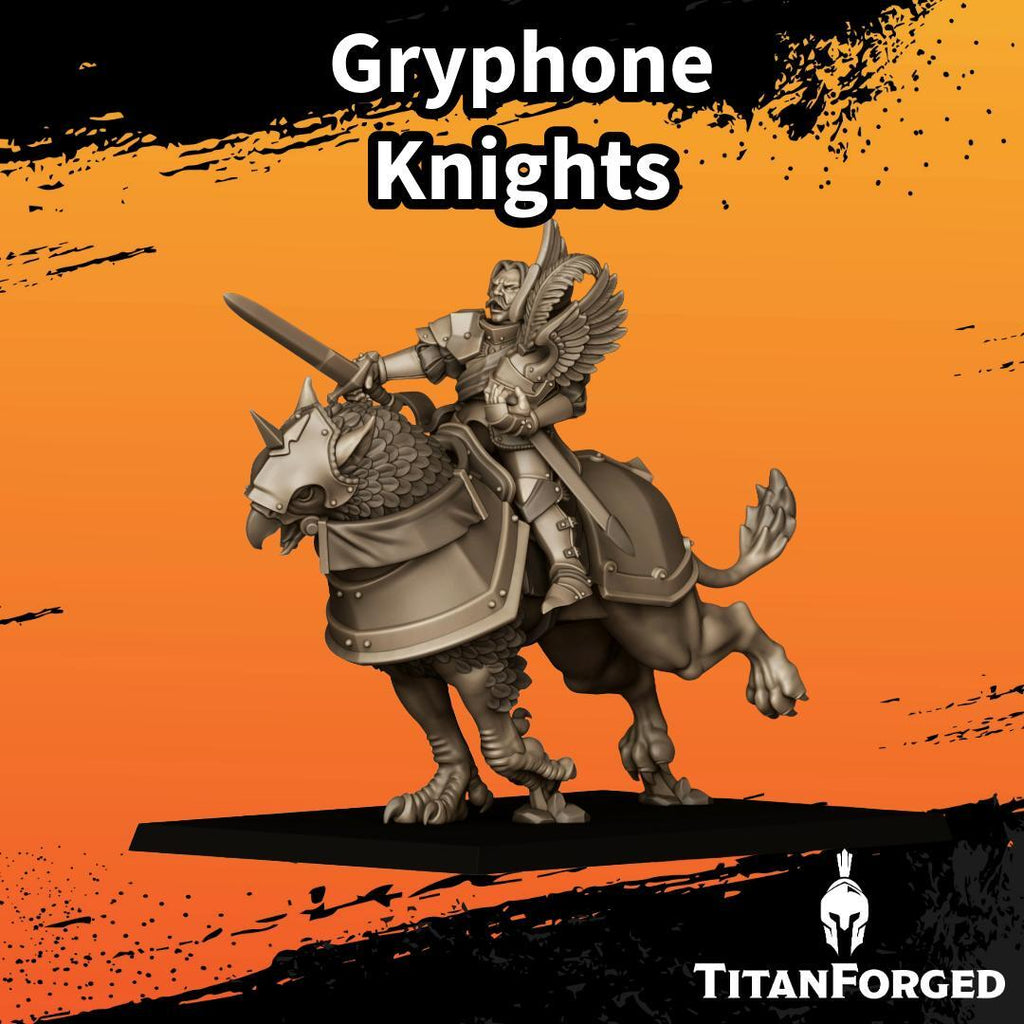 Gryphone Knights - Highlands miniatures