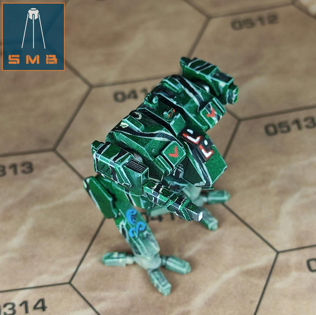 G?n | Sir Mortimer Bombito | American Mecha | Compatible with BT and other 6mm Tabletop Wargames
