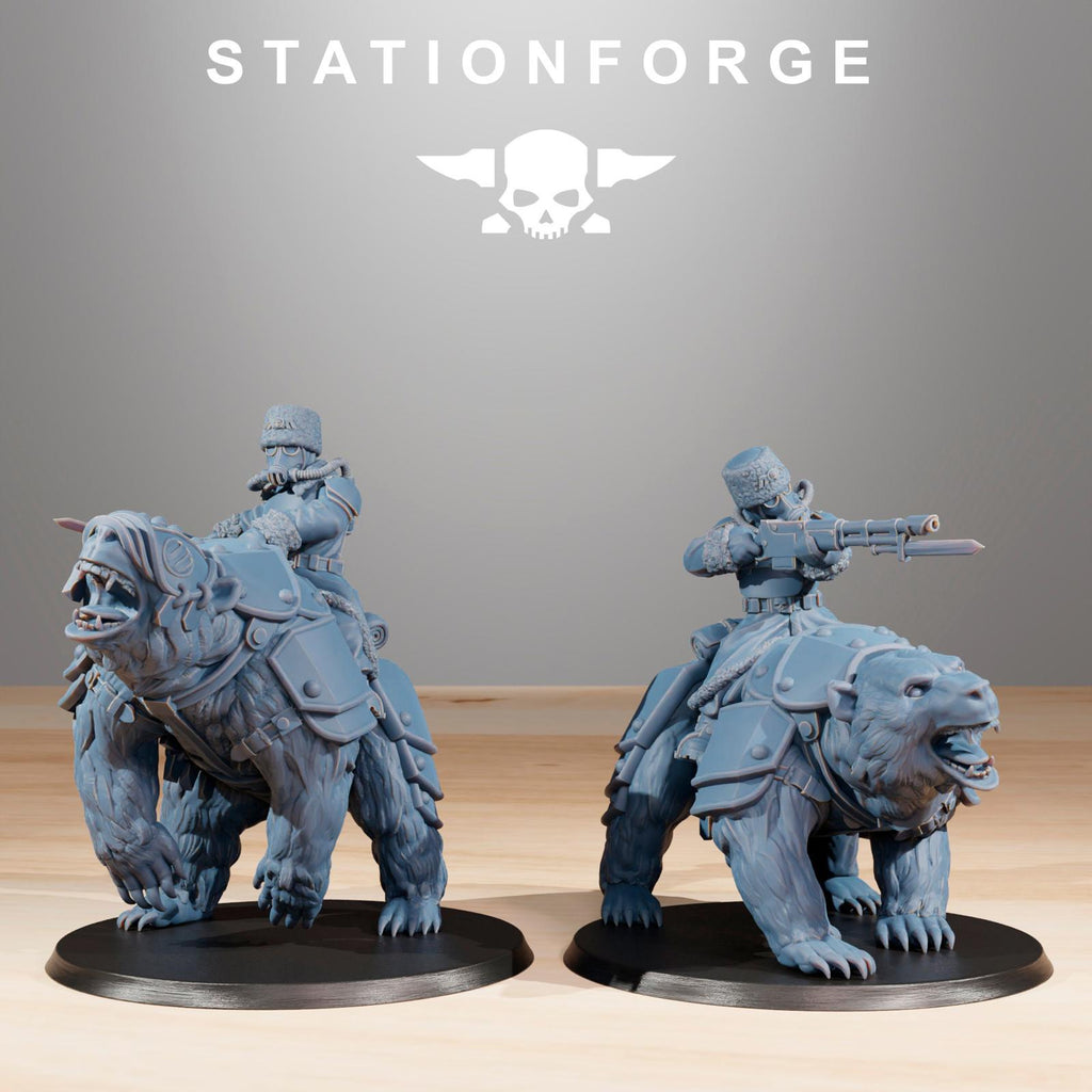 Grim Guard Bear Riders x 11