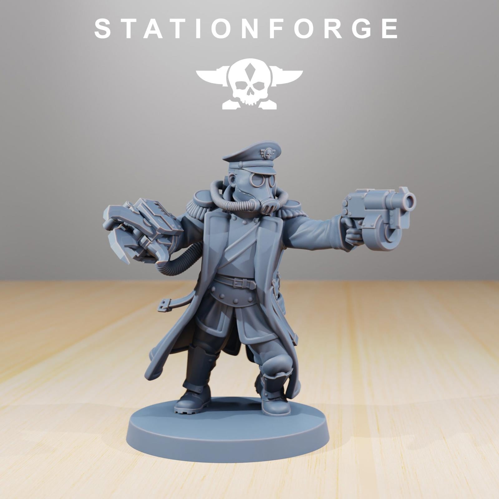 Grim Guard Officer with Claw (charging)