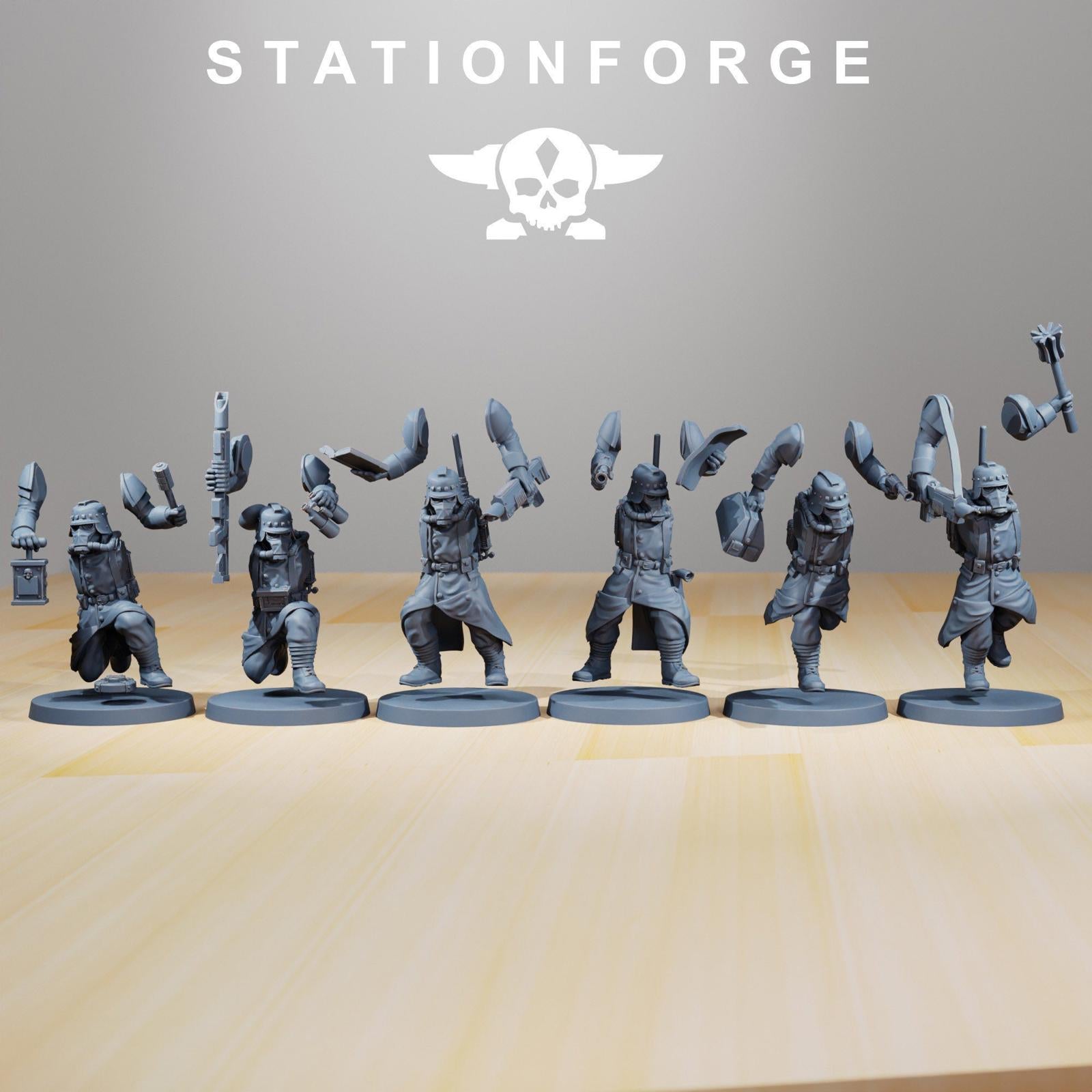 Grim Guard Support - set of 6
