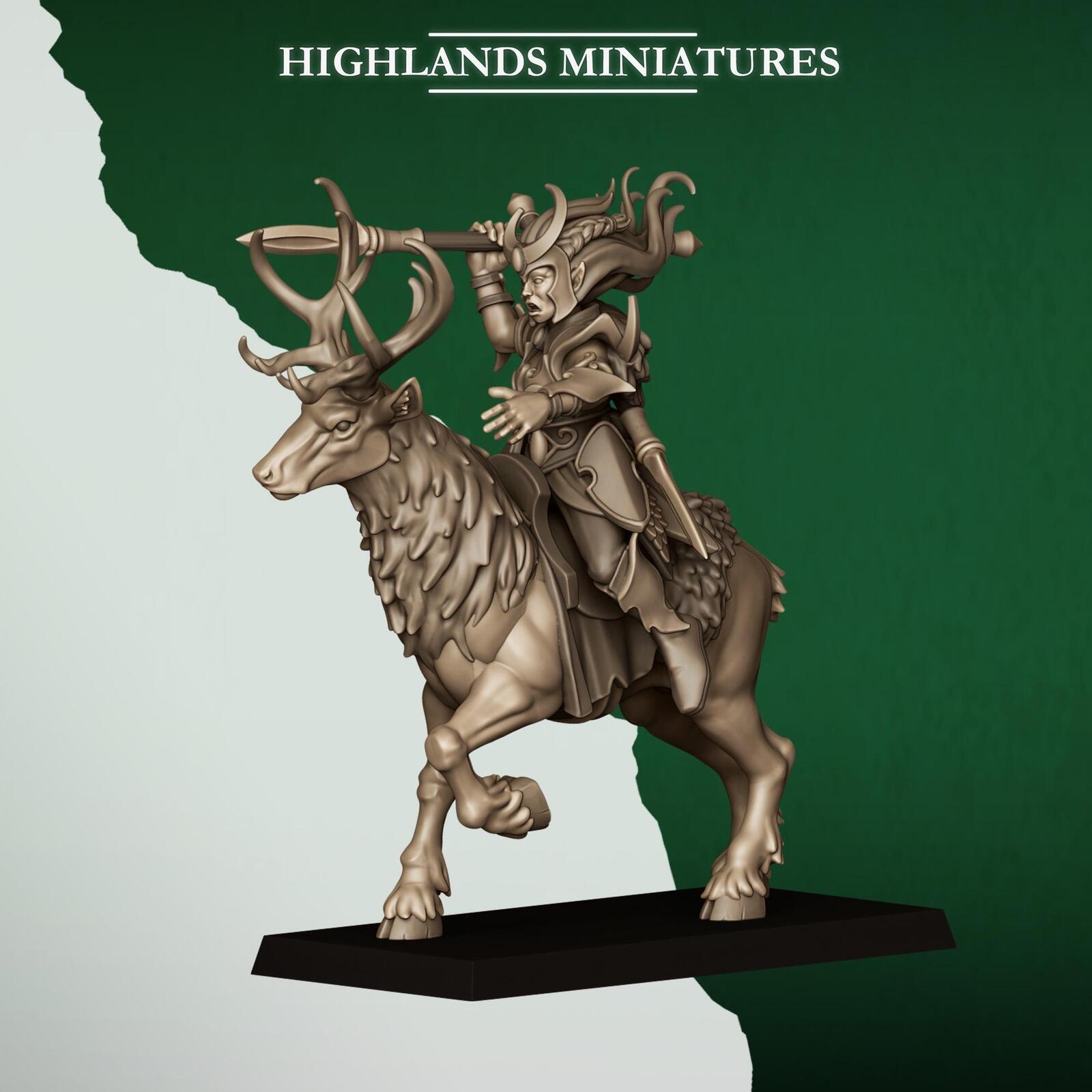 Feral Elves Moonlight Sisters | Highlands Miniatures