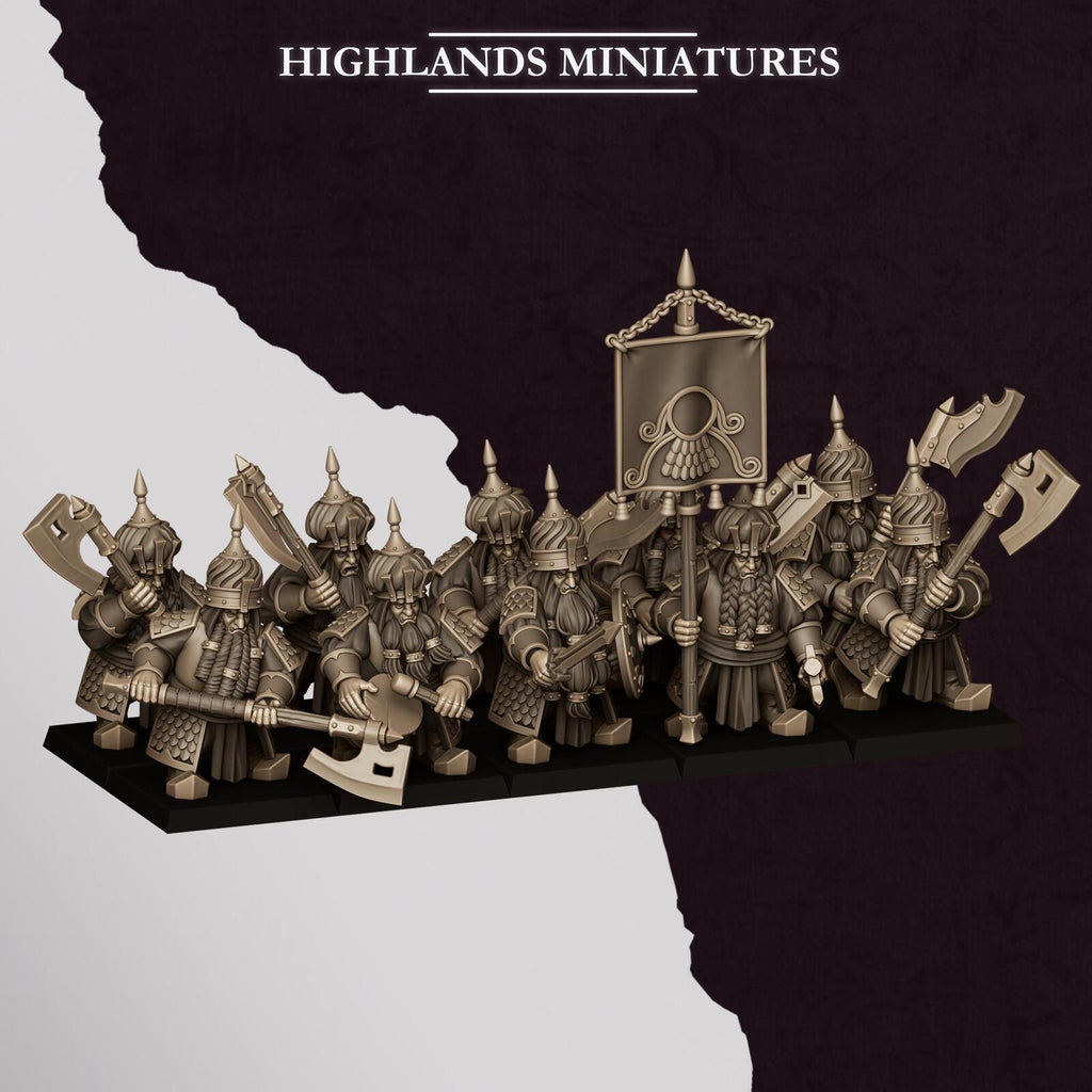 Sons of Marduk - Dwarf Warriors With Great Weapons Unit